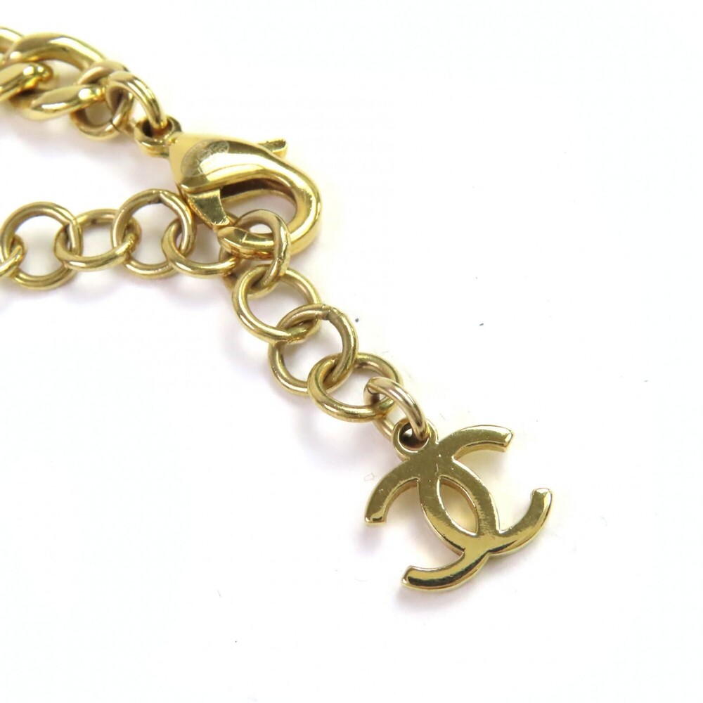 CHANEL White Pearl Logo Necklace - Picture 6 of 7